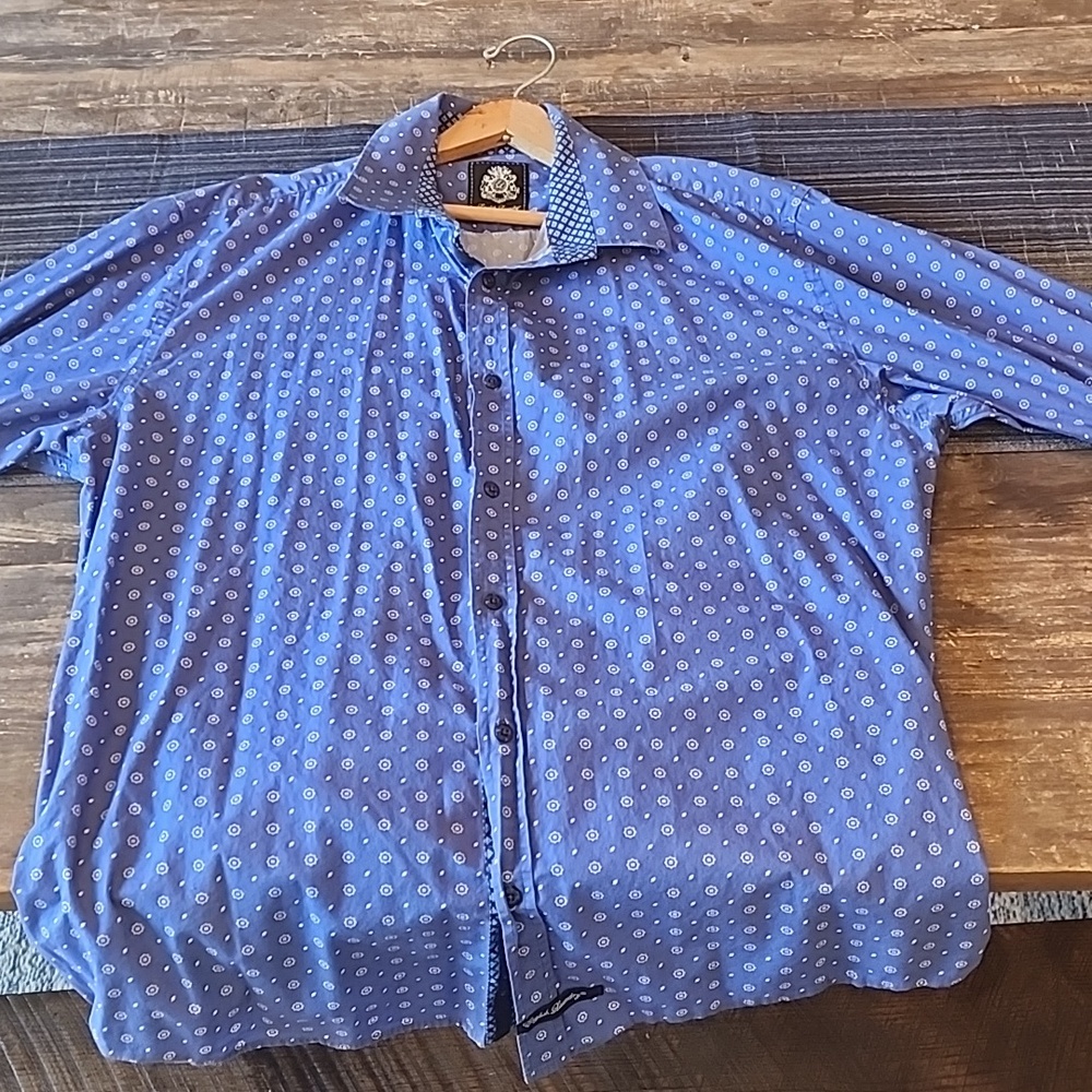 English Laundry Blue XL button down
